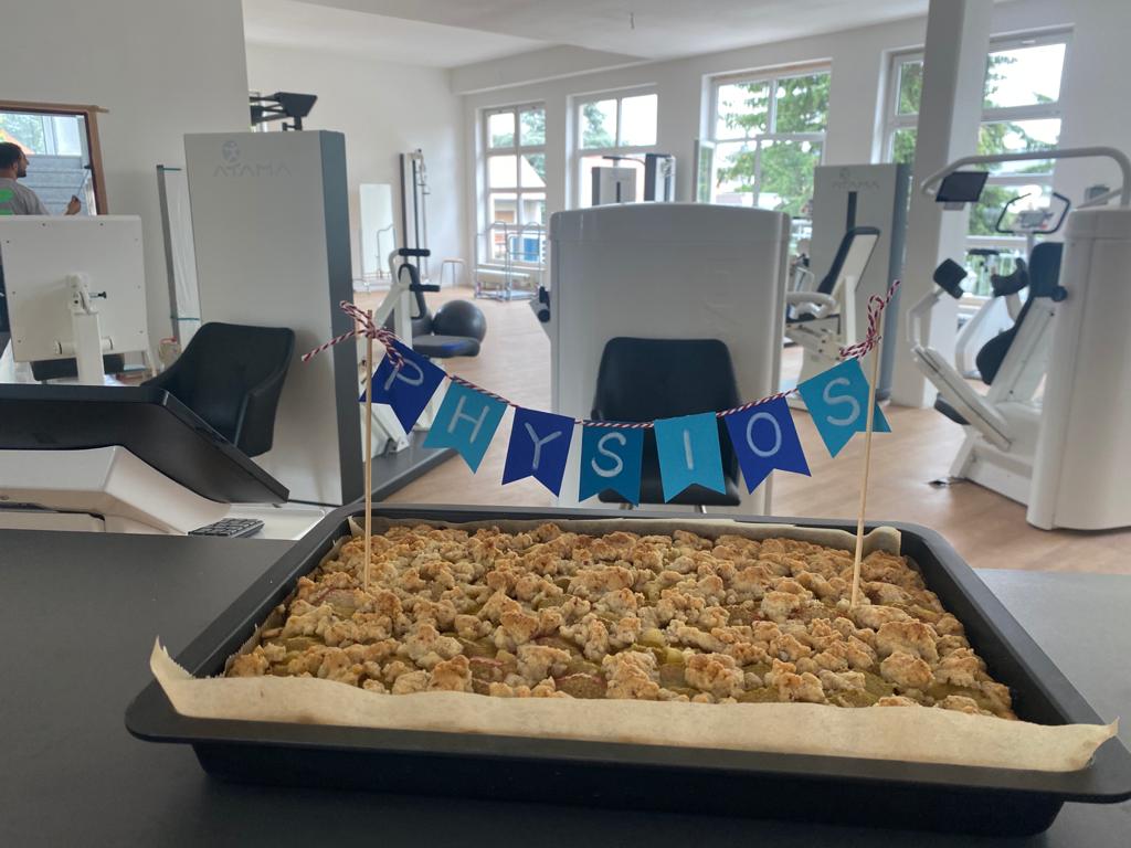 Eröffnung der Praxis: Trainingsbereich mit David-Geräten